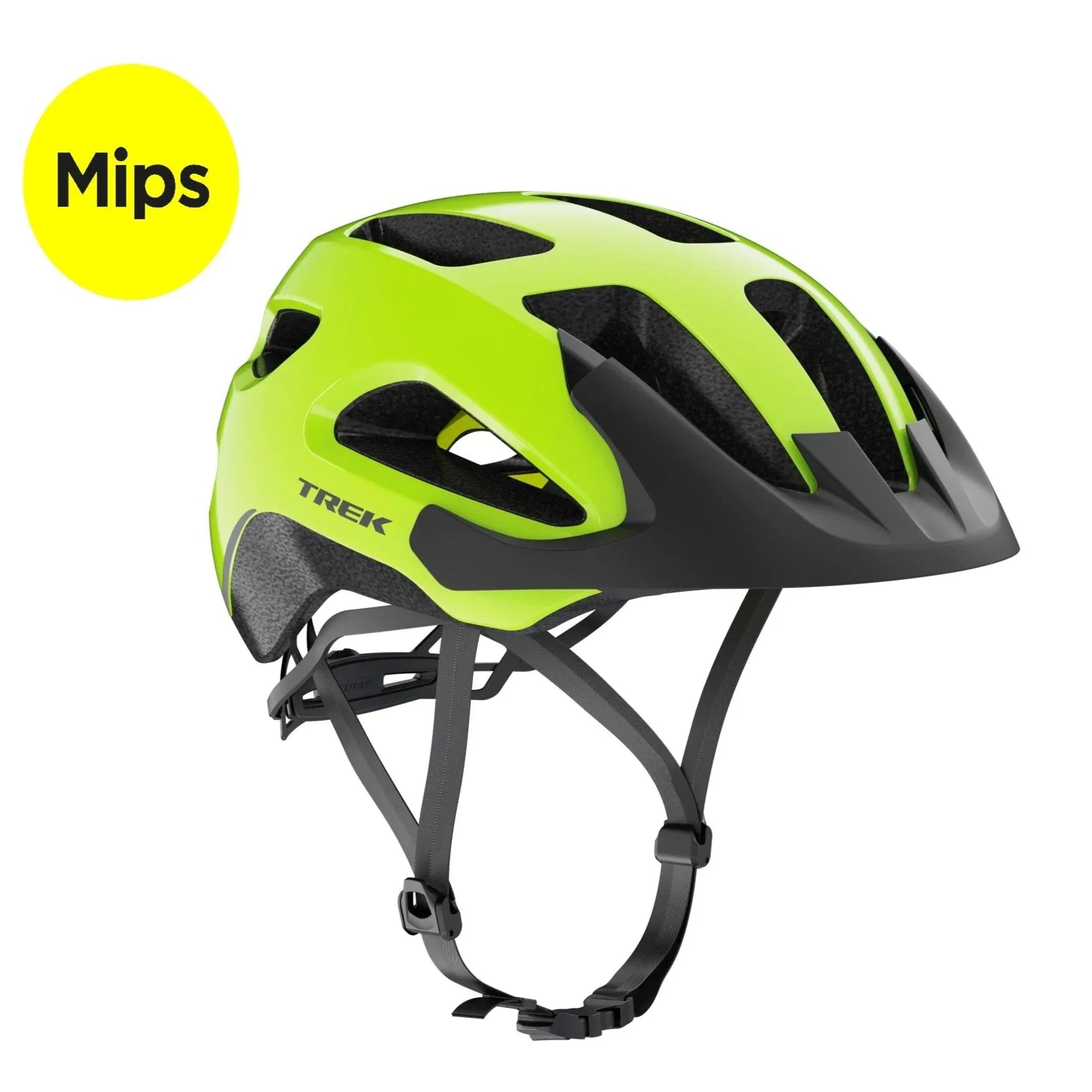 קסדה לאופניים לשטח ולכביש טרק Trek Solstice MIPS צהוב - Bikes Online