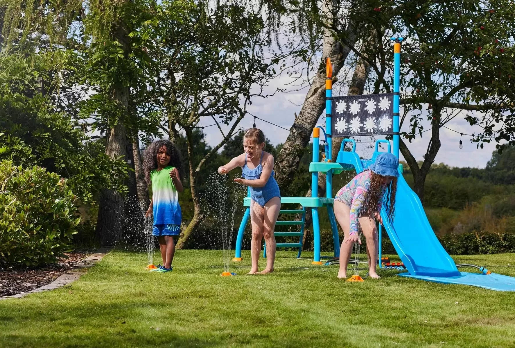 מזרקת מים ג'ט לילדים לגינה מתחברת לצינור Plum Jet Set - Bikes Online