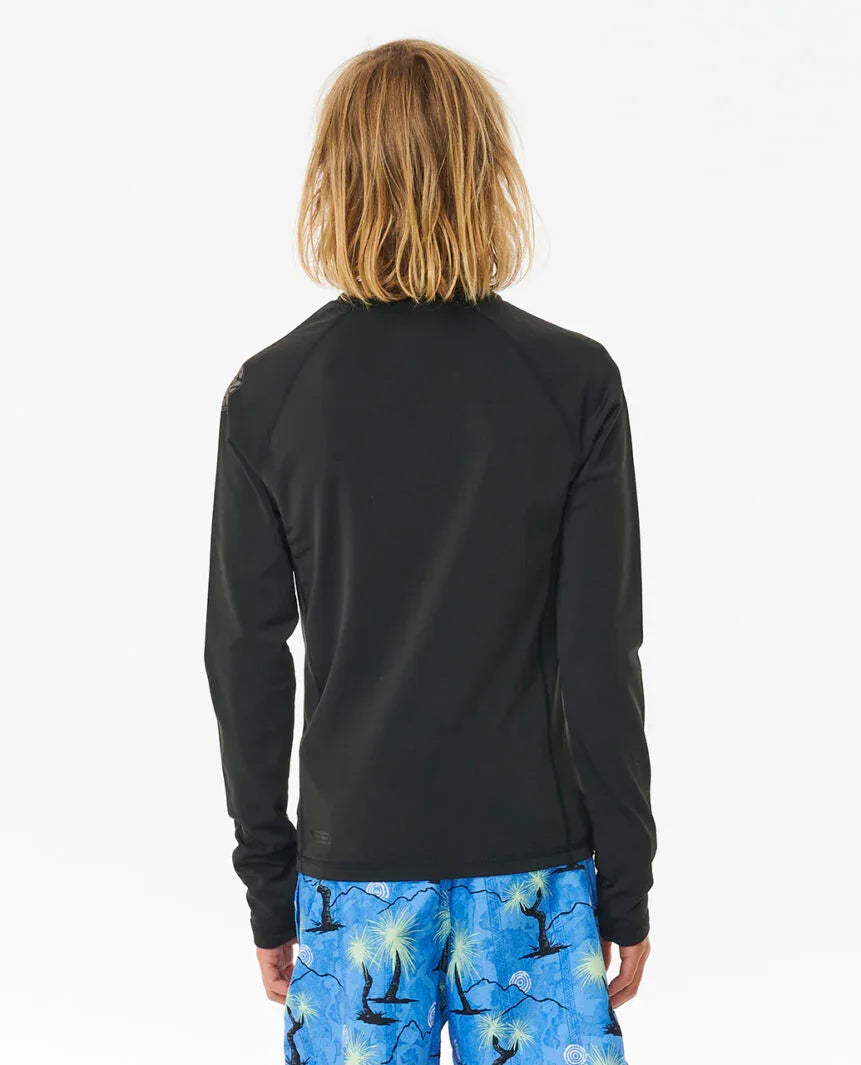 חולצת גלישה ארוכה לילדים Icons UV Brushed Long Sleeve Rash Vest - Bikes Online