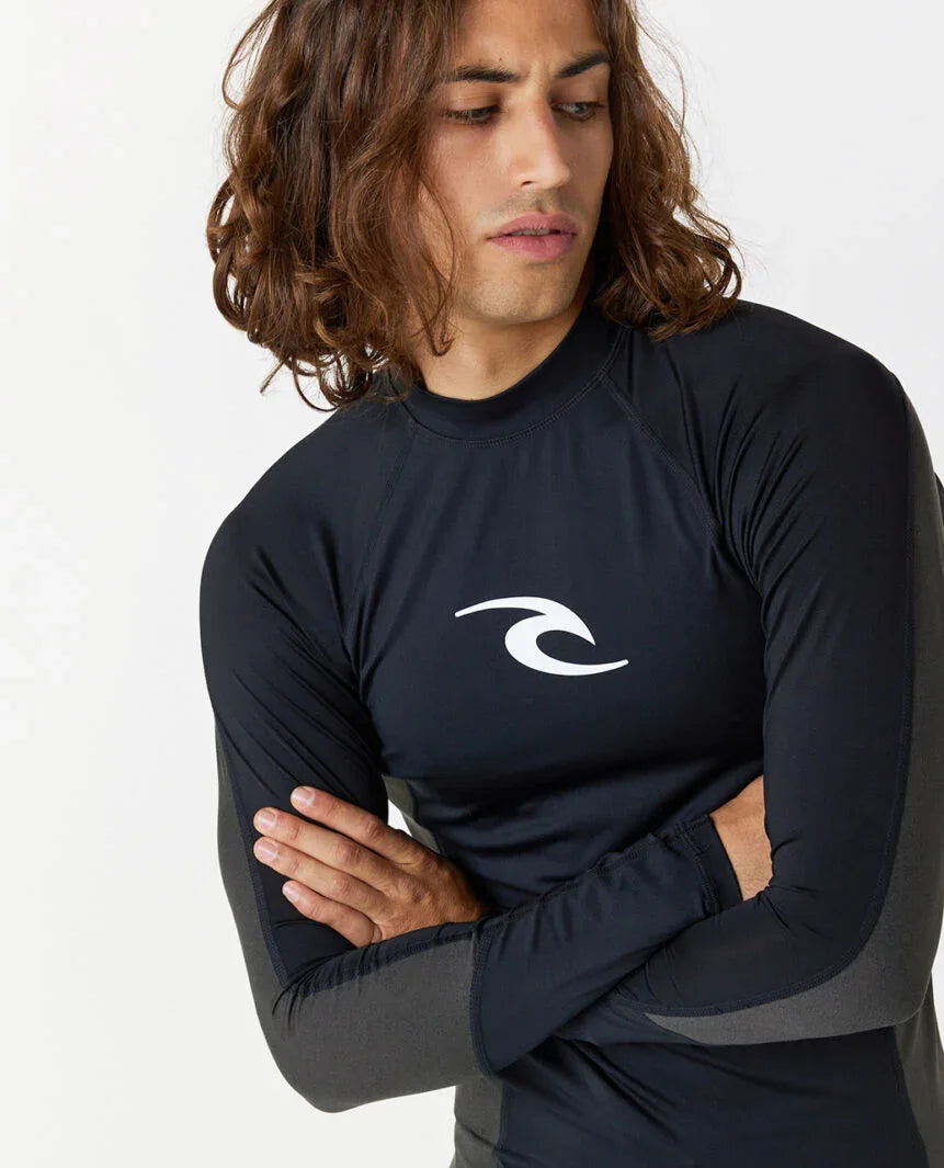 חולצת גלישה ארוכה Waves UV Long Sleeve Rash Vest - Bikes Online