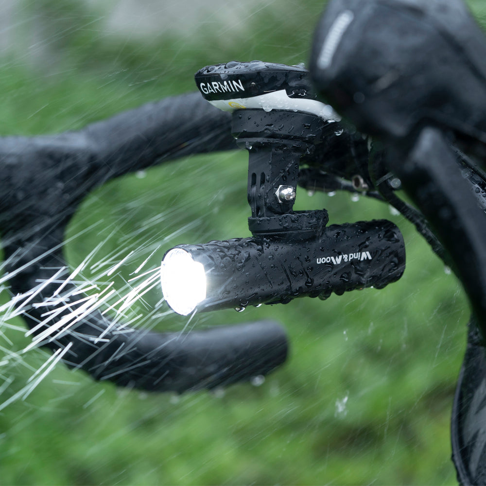 פנס לאופניים להתקנה על הכידון Wind & Moon M03 1200\1500