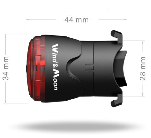 פנס אחורי לאופניים נצנץ אוטומטי ERC Smart Bike Light WT003