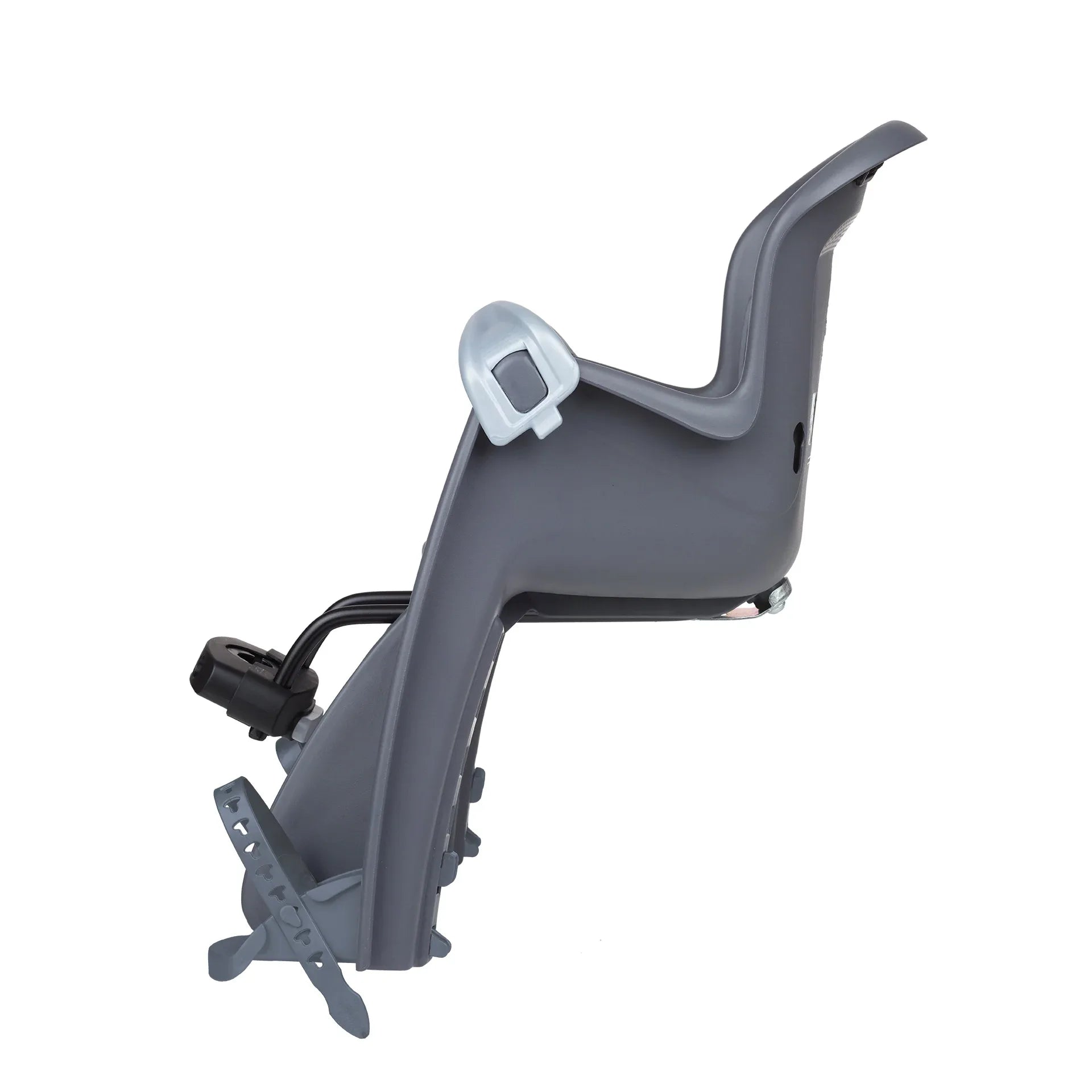 כסא קדמי לילד לאופניים עם חיבור קדמי Polisport Bilby Junior שחור/אפור - Bikes Online