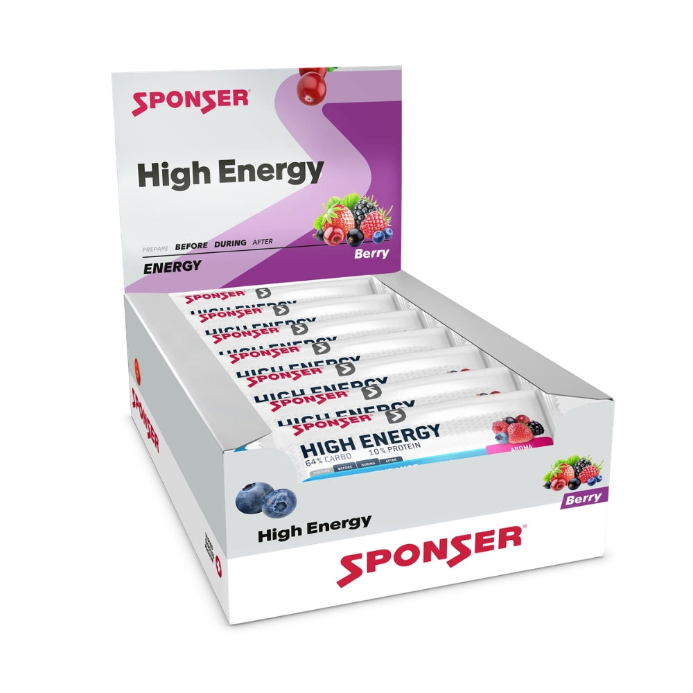 חטיפי אנרגיה Sponser High Energy Bar