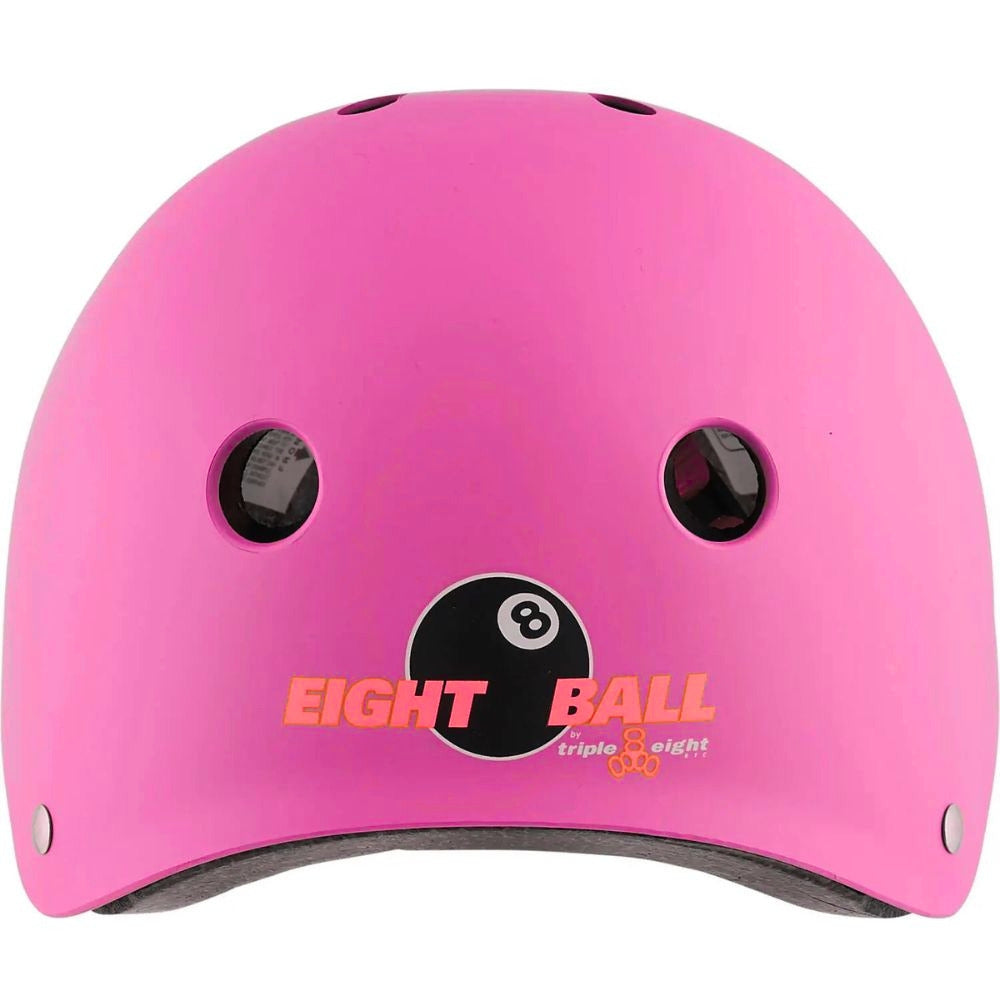 קסדה לאופניים קסדה לקורקינט לילדים ונוער Eight Ball ורוד