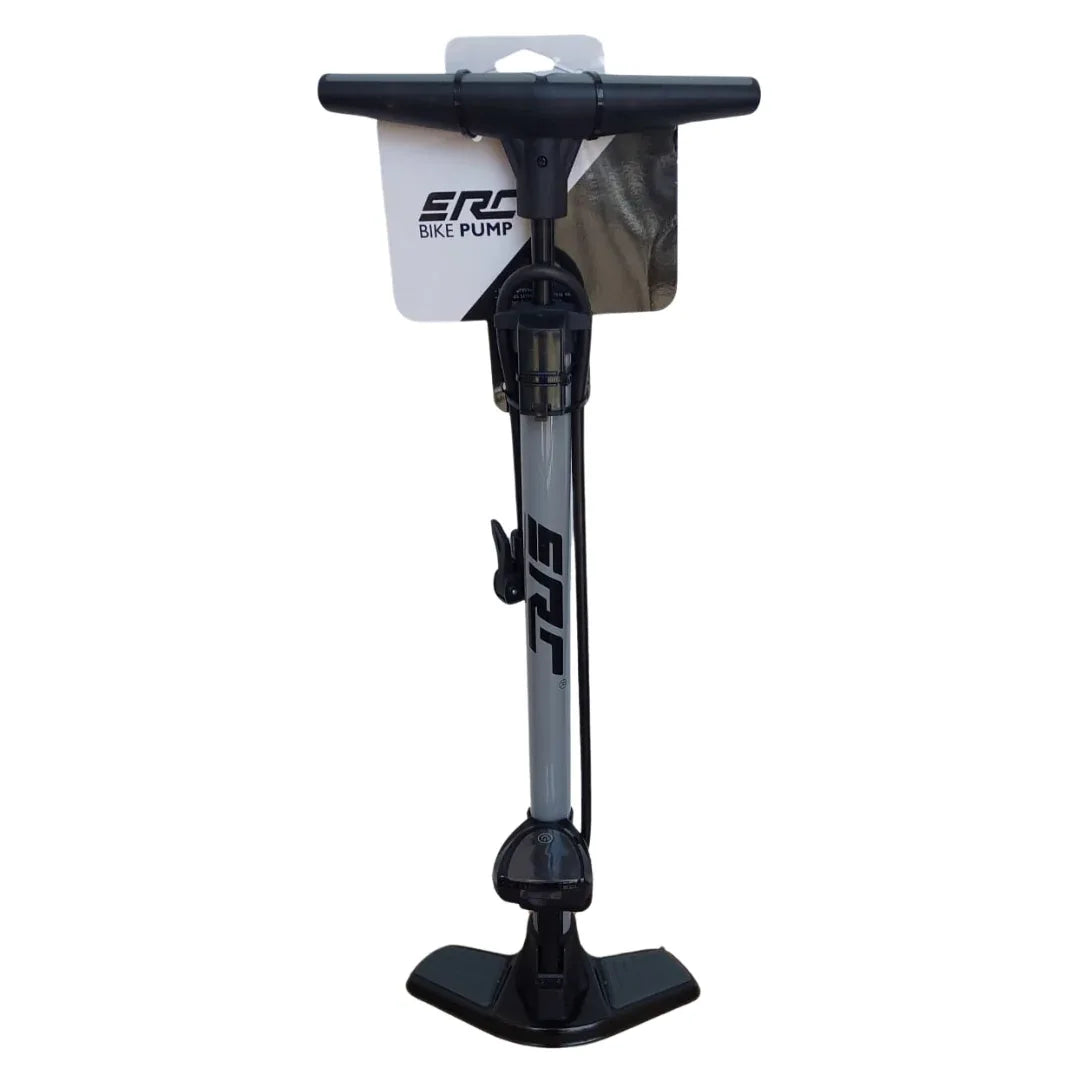 משאבת רצפה דיגיטלית לאופניים עם צג ERC Digital Bike Pump P32B-13A - Bikes Online