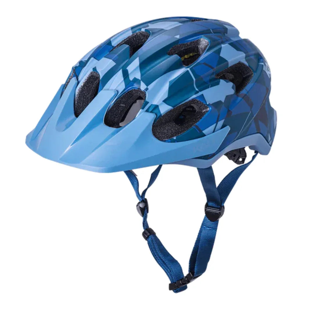 קסדה לאופניים קאלי פייס הסוואה כחול Kali Pace - Bikes Online