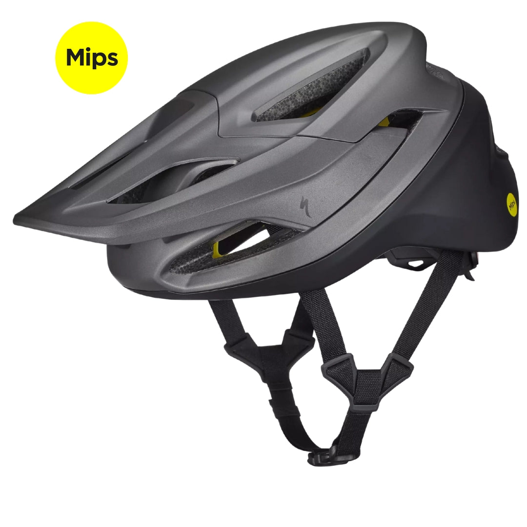 קסדה מקצועית לאופניים ספשלייזד Specialized Camber MIPS אפור עשן