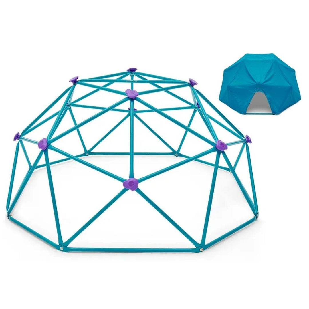 כיפת טיפוס גיאומטרית עם כיסוי בד לילדים לגינה Plum Deimos Climbing Dome & Fabric Cover