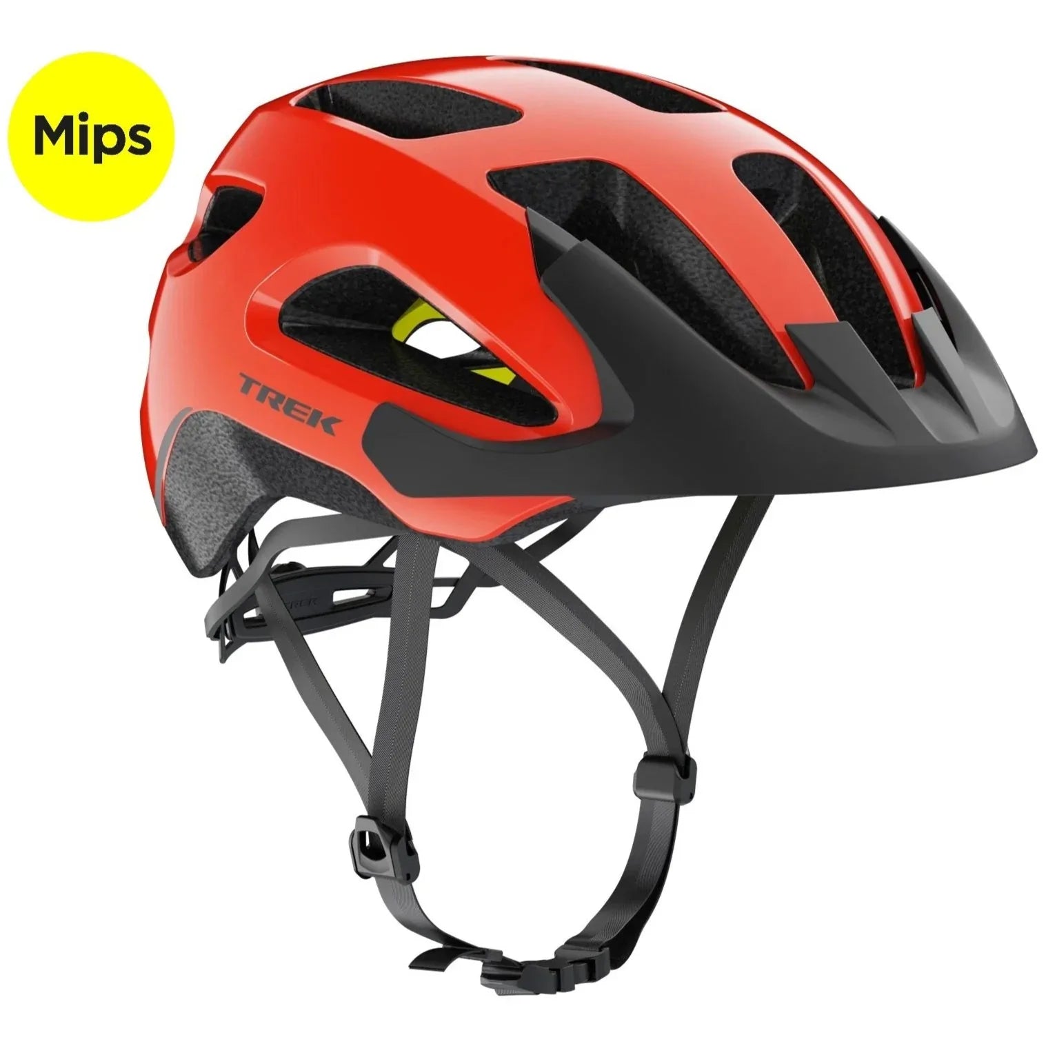 קסדה לאופניים לשטח ולכביש טרק Trek Solstice MIPS אדום - Bikes Online