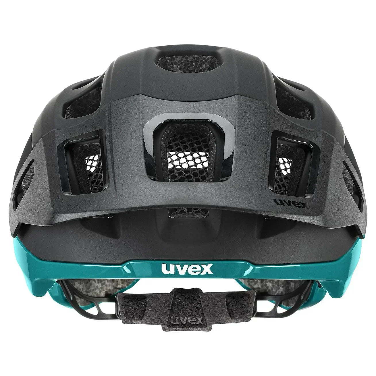 קסדה לאופניים ספורטיבית Uvex REACT שחור\טורקיז