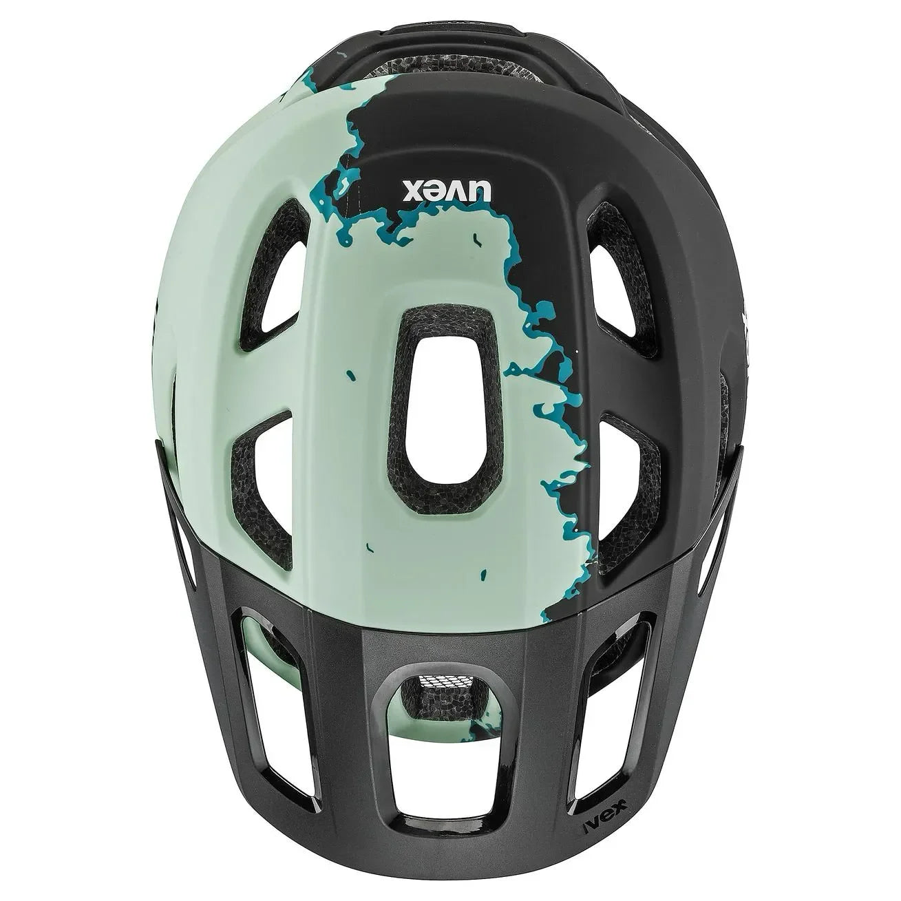 קסדה לאופניים ספורטיבית Uvex REACT ירוק\שחור