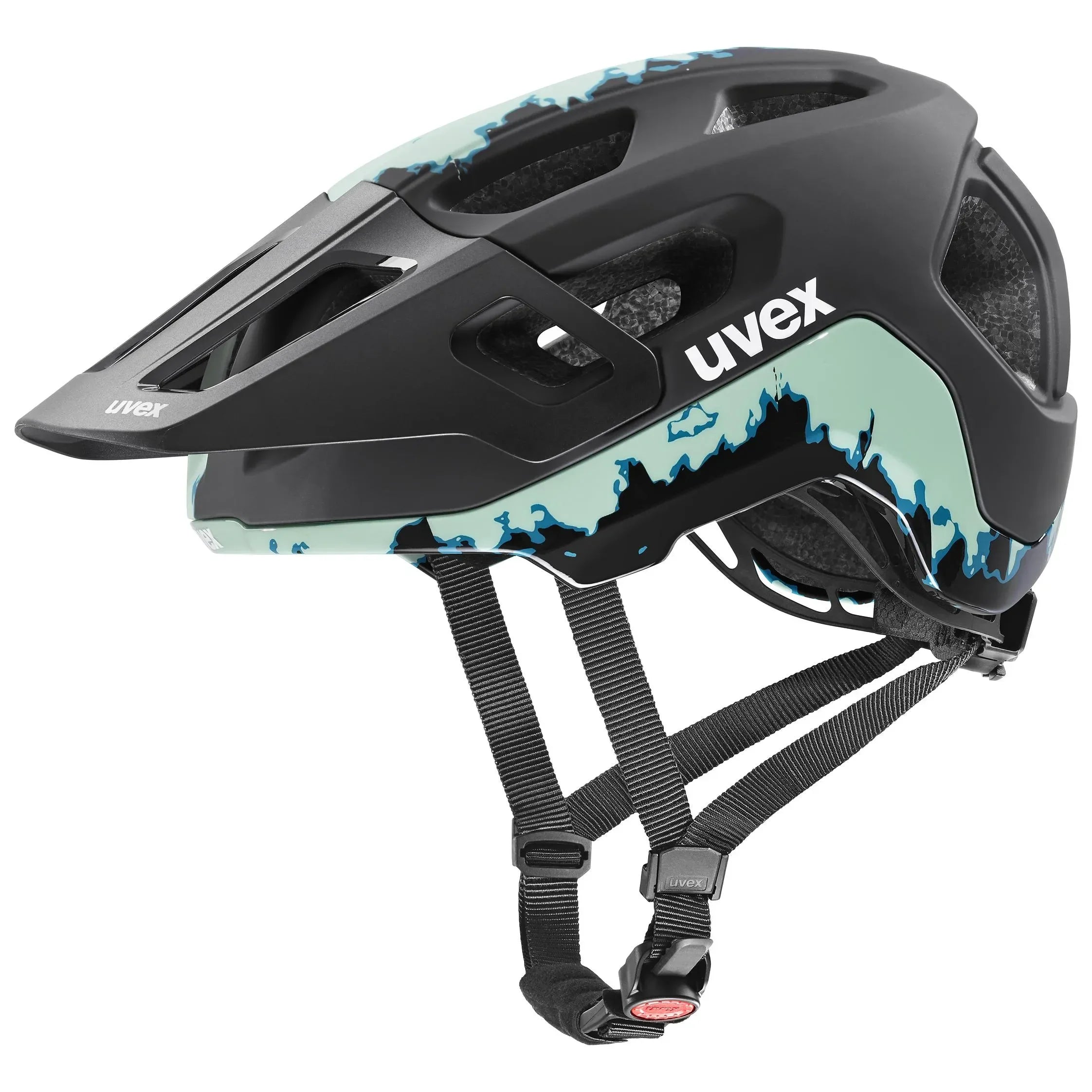 קסדה לאופניים ספורטיבית Uvex REACT ירוק\שחור