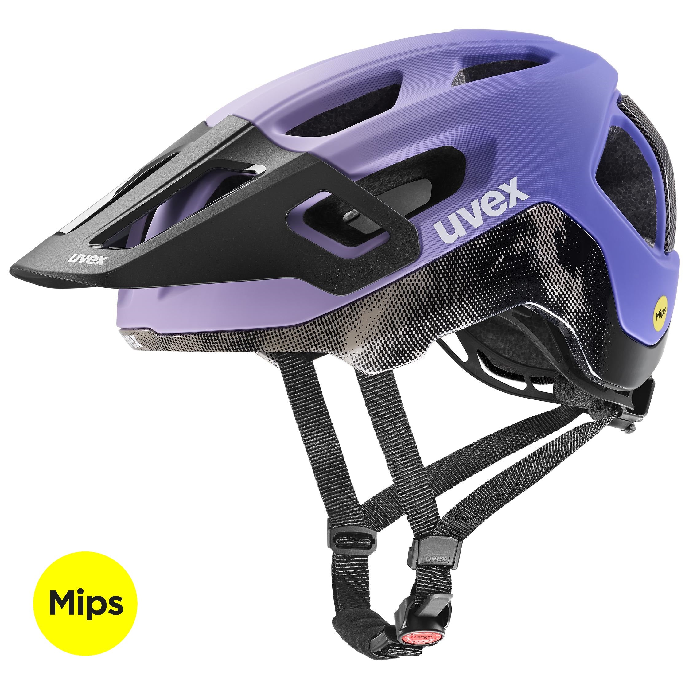 קסדה מקצועית לאופניים יובקס UVEX React MIPS סגול