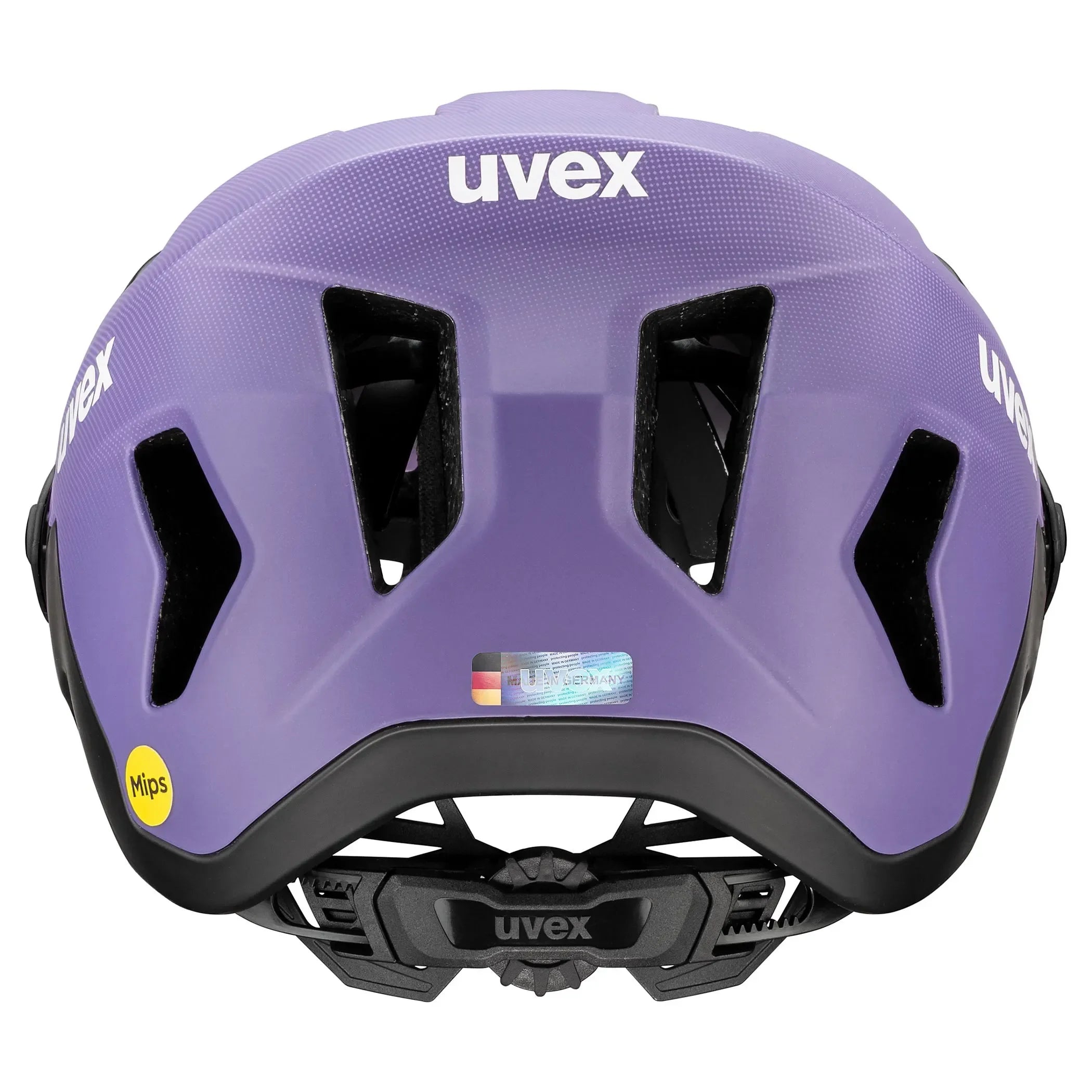 קסדה לאופניים ספורטיבית Uvex Renegade MIPS סגול\שחור