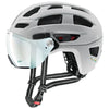 קסדה מקצועית לאופניים Uvex Finale Visor V אפור