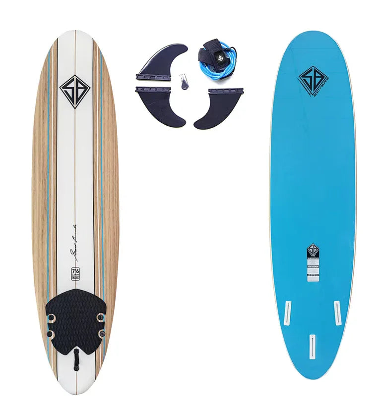 גלשן סופט SB 7’6” Baja Surfboard - Bikes Online