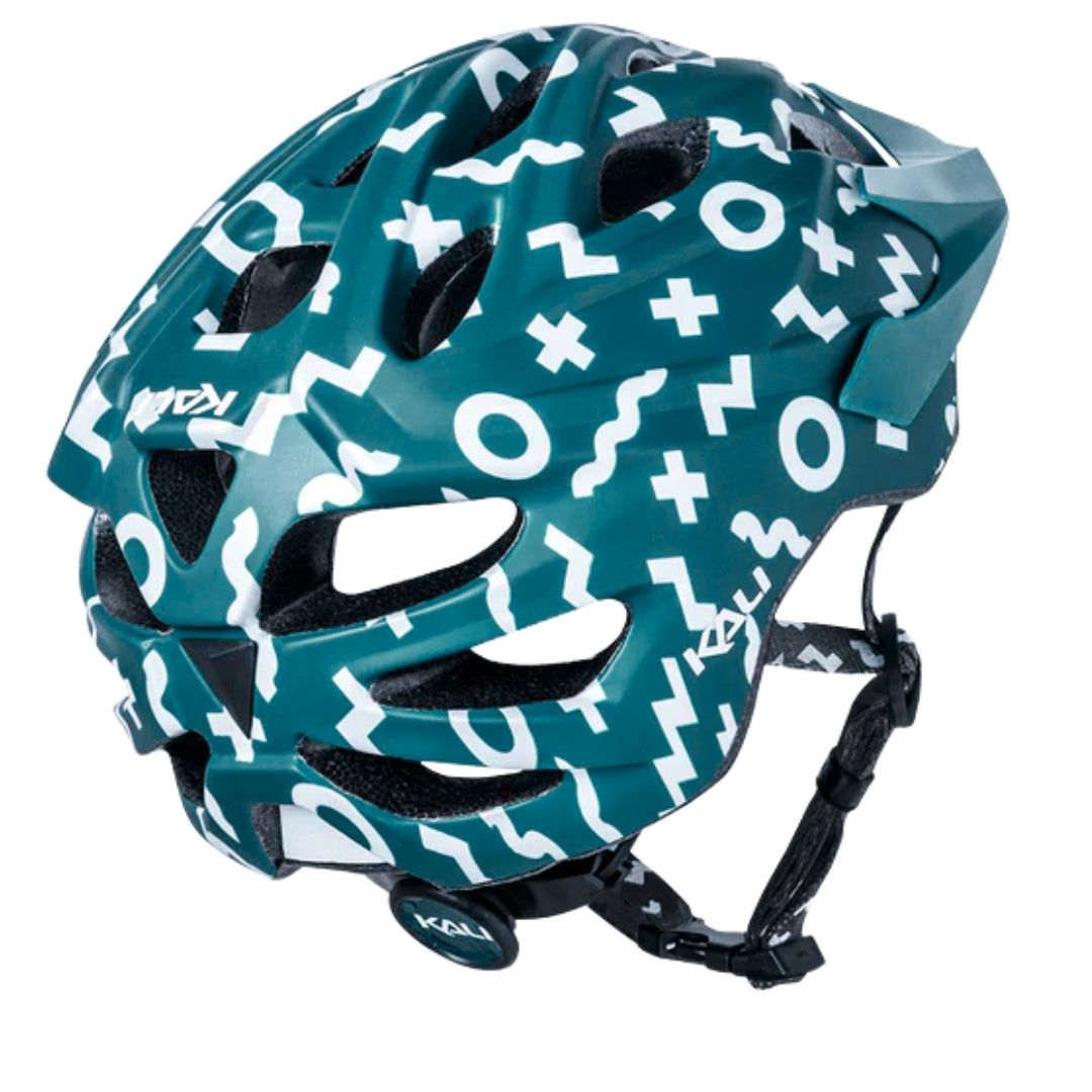 קסדה לאופניים לילדים ונוער קאלי איקס עיגול כחול כהה Kali Chakra Youth