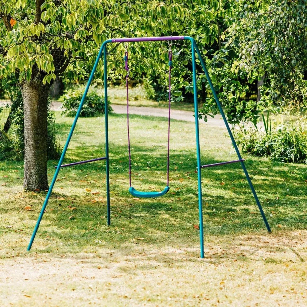 נדנדת מתכת לילדים 2 ב-1 לגינה פלאם Plum Swing Set - Bikes Online