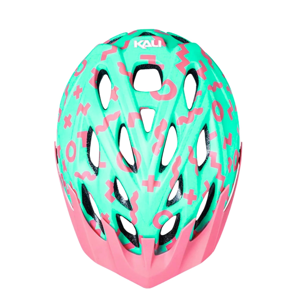 קסדה לאופניים לילדים ונוער קאלי איקס עיגול טורקיז Kali Chakra Youth