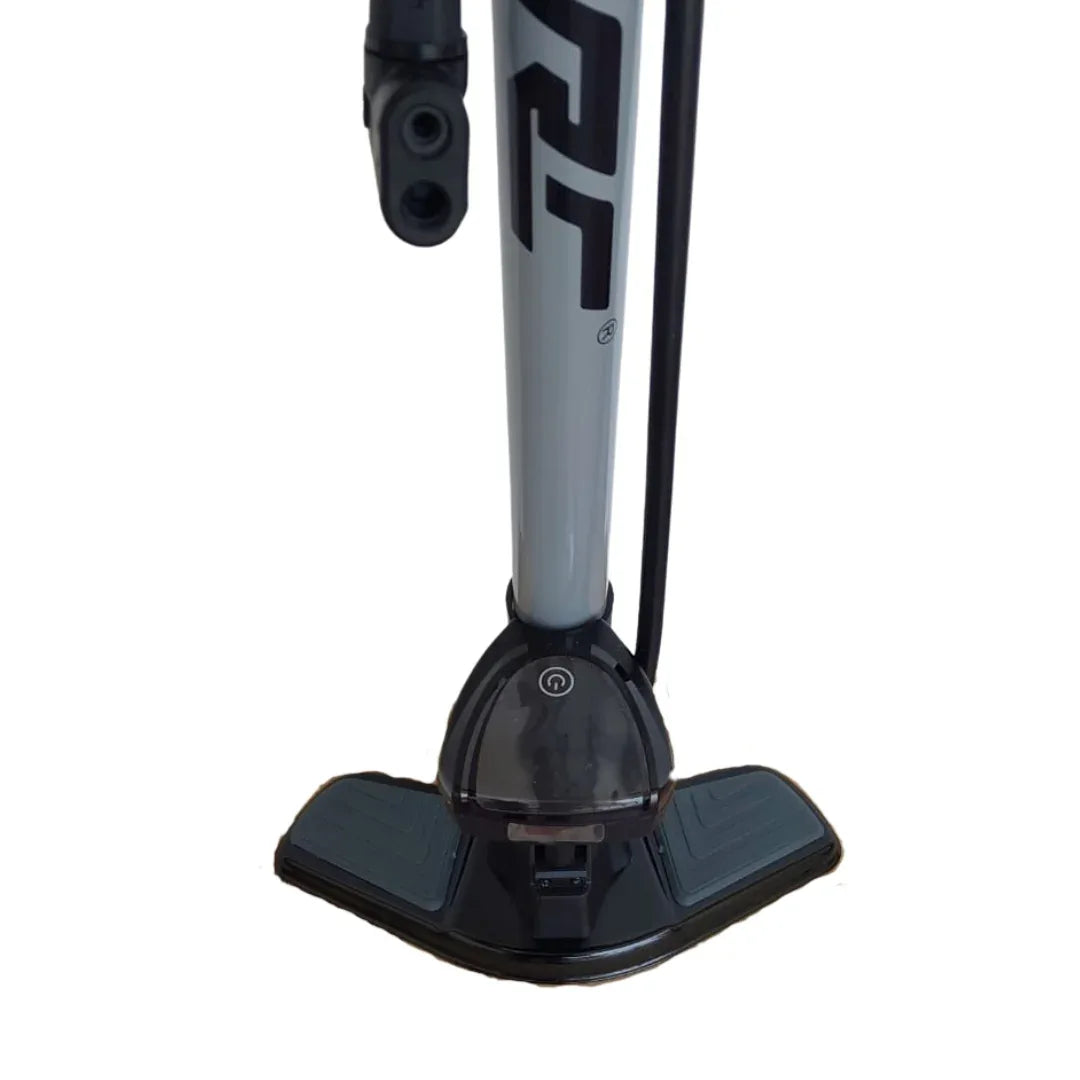 משאבת רצפה דיגיטלית לאופניים עם צג ERC Digital Bike Pump P32B-13A - Bikes Online