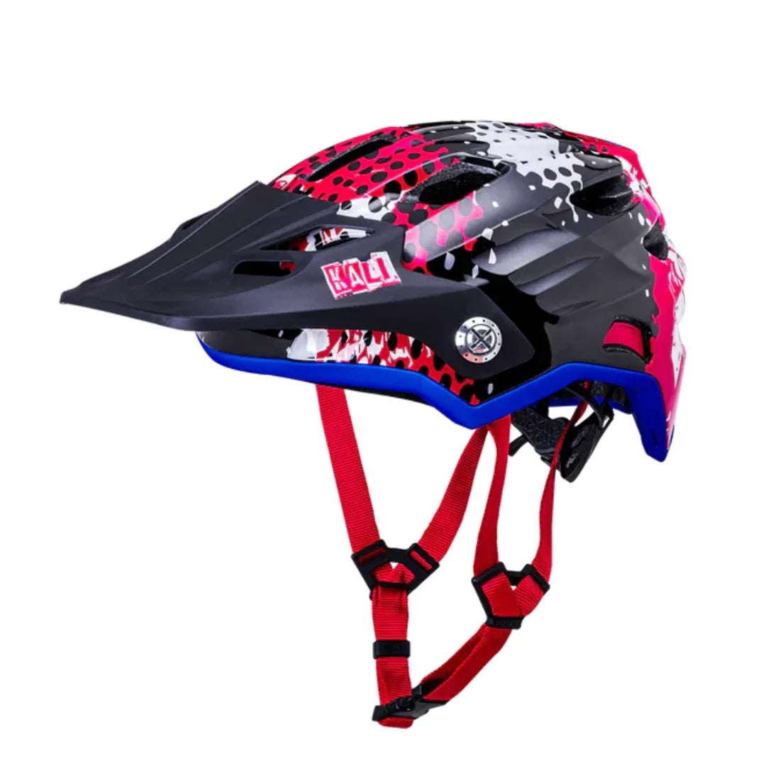 קסדה מלאה לאופניים לילדים פול פייס קאלי אדום כחול Kali Maya Full Face Child - Bikes Online