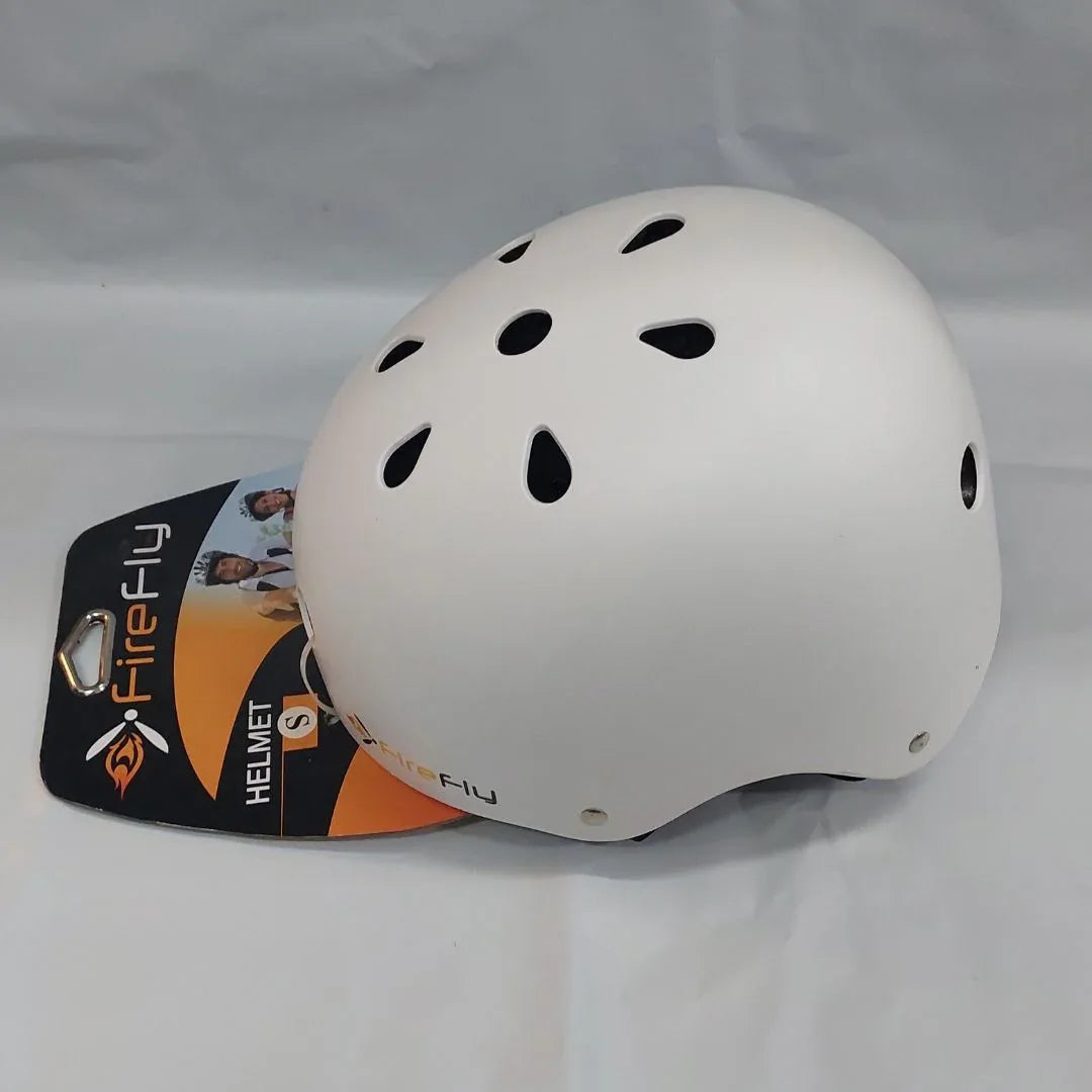 מוצר מציאון - קסדה לאופניים קסדה לקורקינט FireFly לבן - Bikes Online