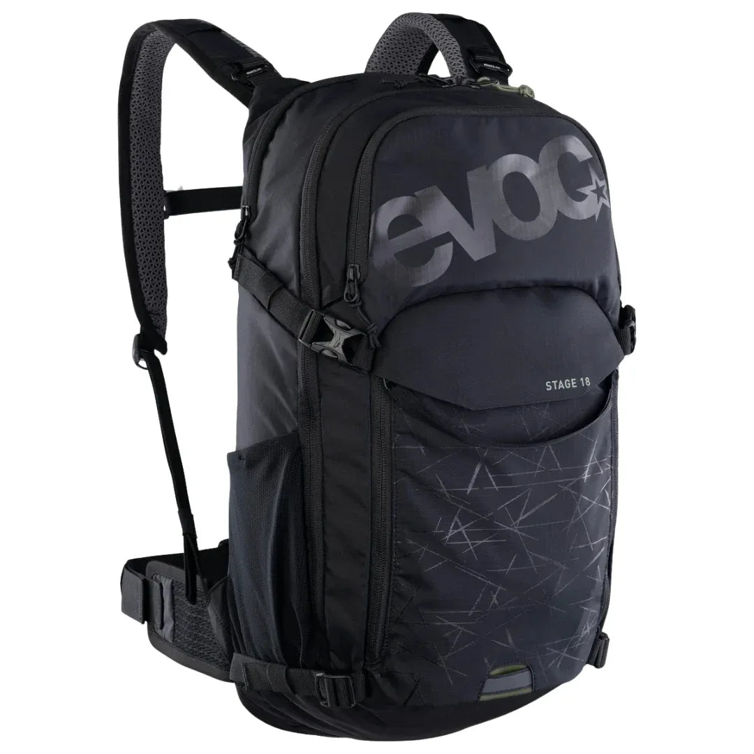 תיק רכיבה וטיולים 18 ליטר אבוק Evoc Stage 18 שחור - Bikes Online