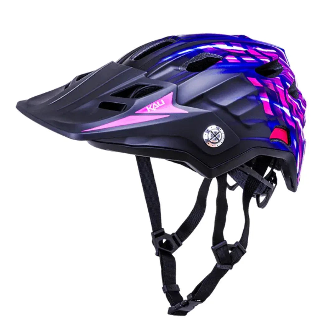 קסדה מלאה לאופניים לילדים פול פייס קאלי ורוד-כחול Kali Maya Full Face Child - Bikes Online