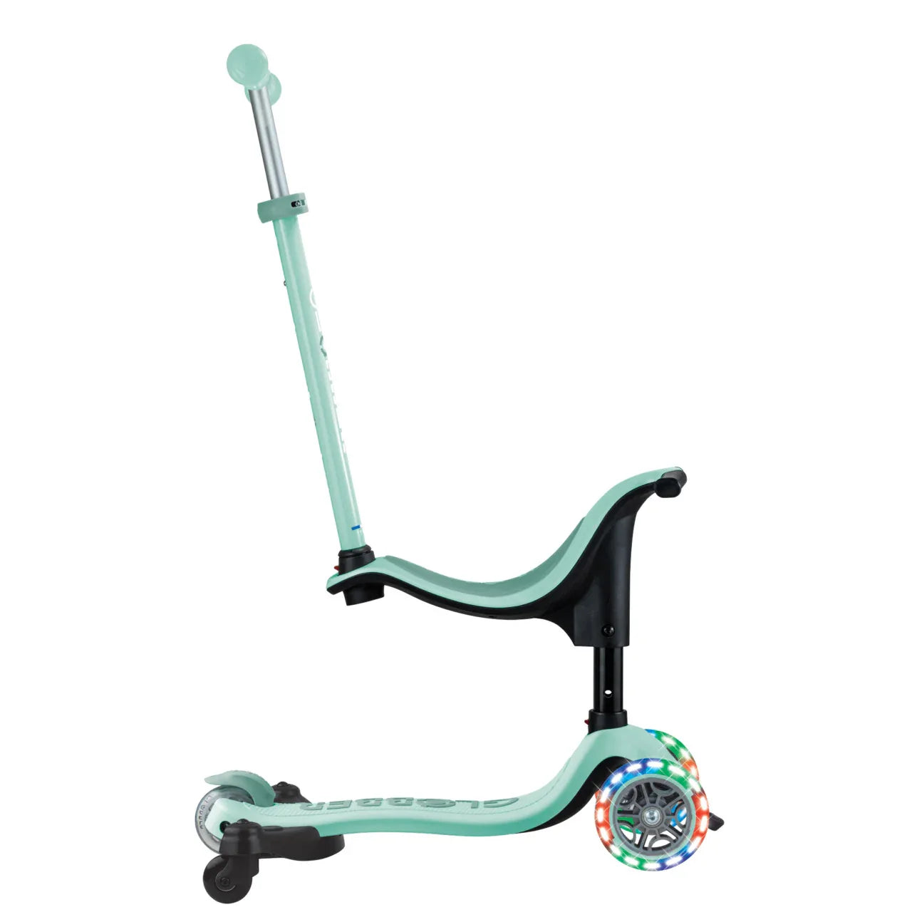 קורקינט משולב עם אופני איזון והליכון גלובר Globber GO UP SPORTY LIGHTS 360° - Bikes Online