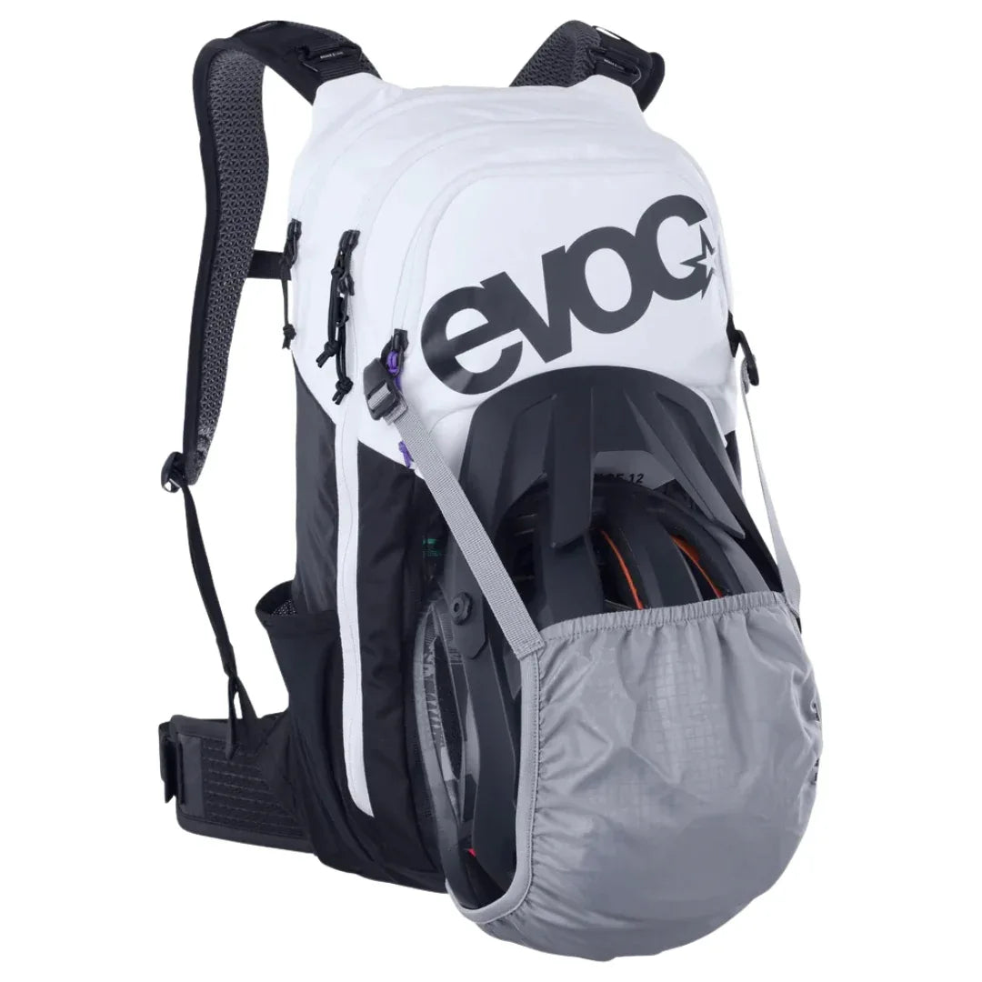 תיק רכיבה וטיולים 12 ליטר אבוק Evoc Stage 12 שחור-לבן - Bikes Online