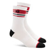 גרביים ICON CrankBrothers לבן/אדום