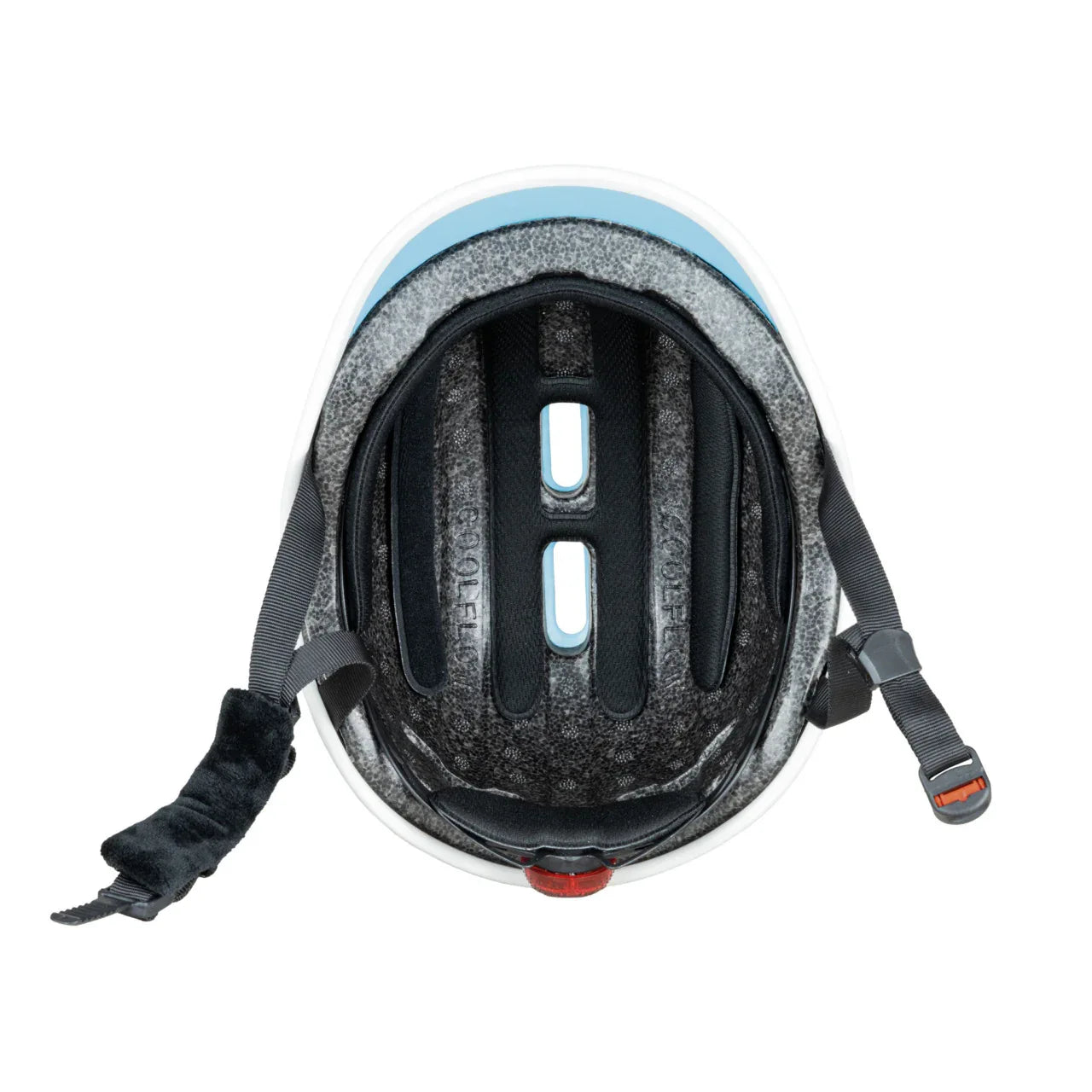 קסדה לאופניים לילדים עם אור אחורי תכלת Globber Master - Bikes Online