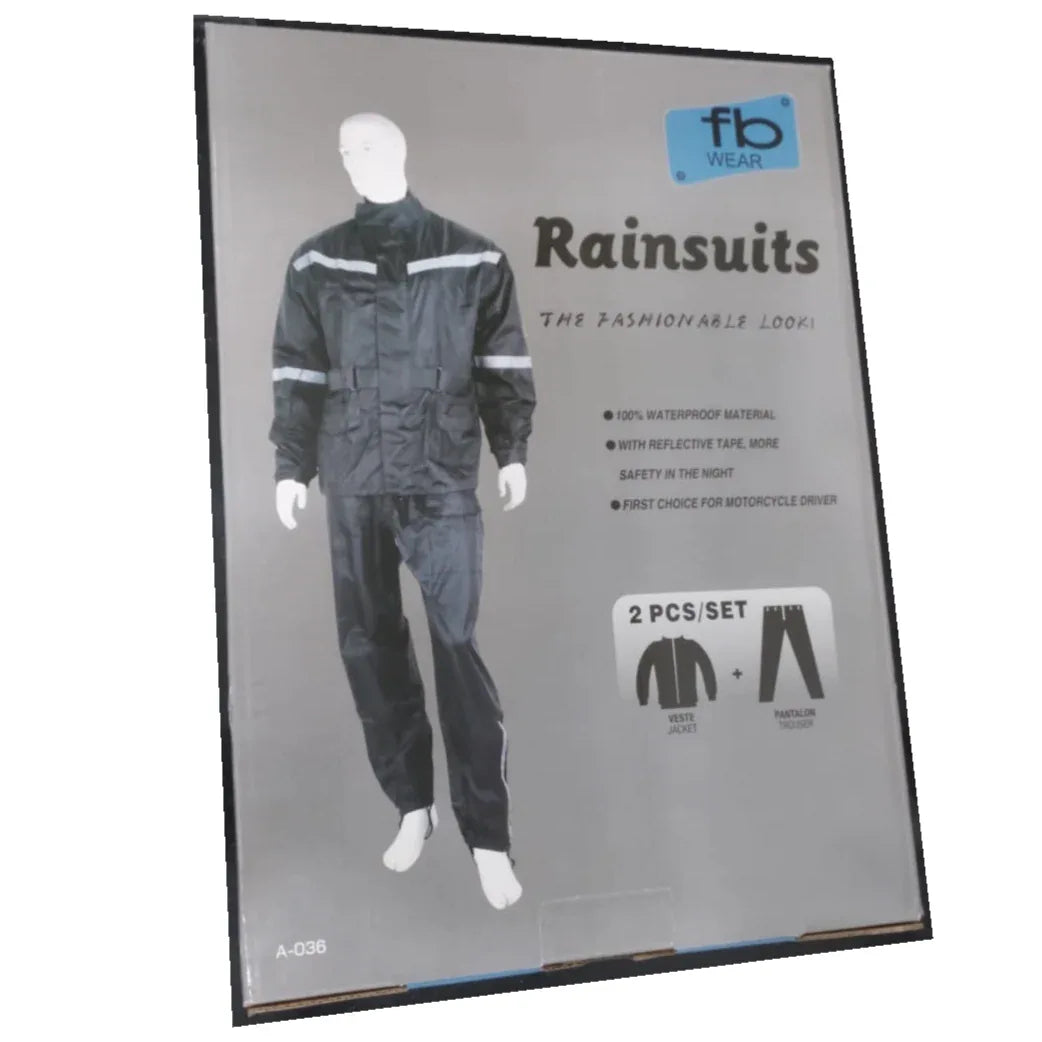 חליפת גשם ורוח לרכיבה לאופניים ואופנועים - Bikes Online
