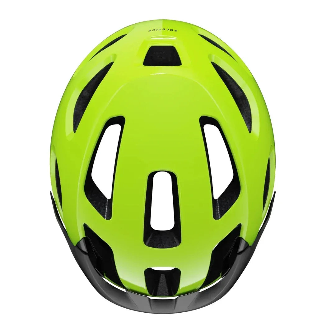 קסדה לאופניים לשטח ולכביש טרק Trek Solstice צהוב - Bikes Online