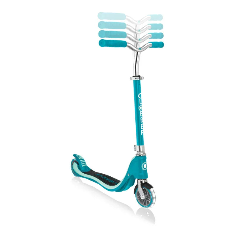 קורקינט לילדים ונוער גלובר פלו אורות Globber Flow 125 Lights - Bikes Online