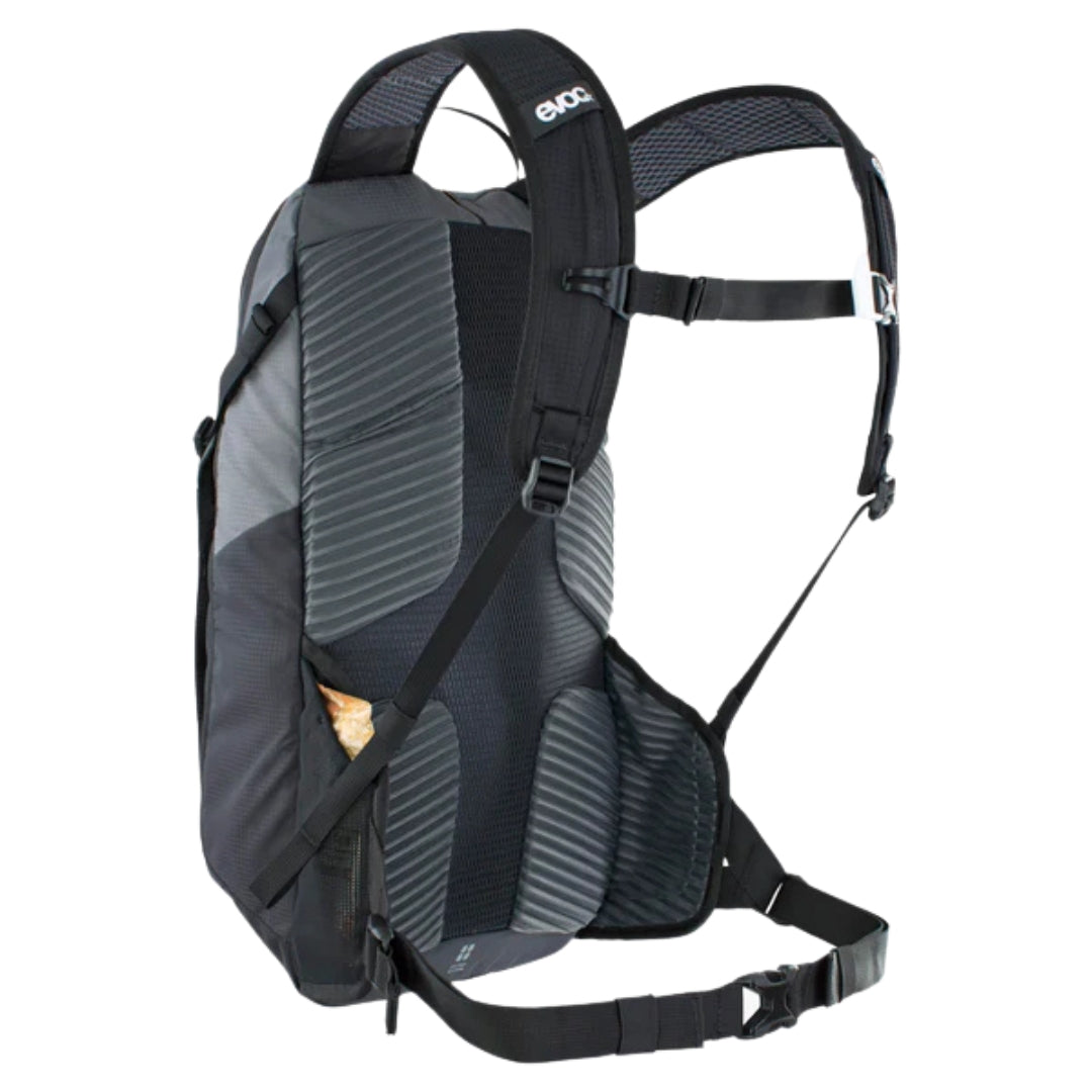 תיק רכיבה וטיולים + שלוקר 12 ליטר אבוק Evoc Ride 12 שחור אפור