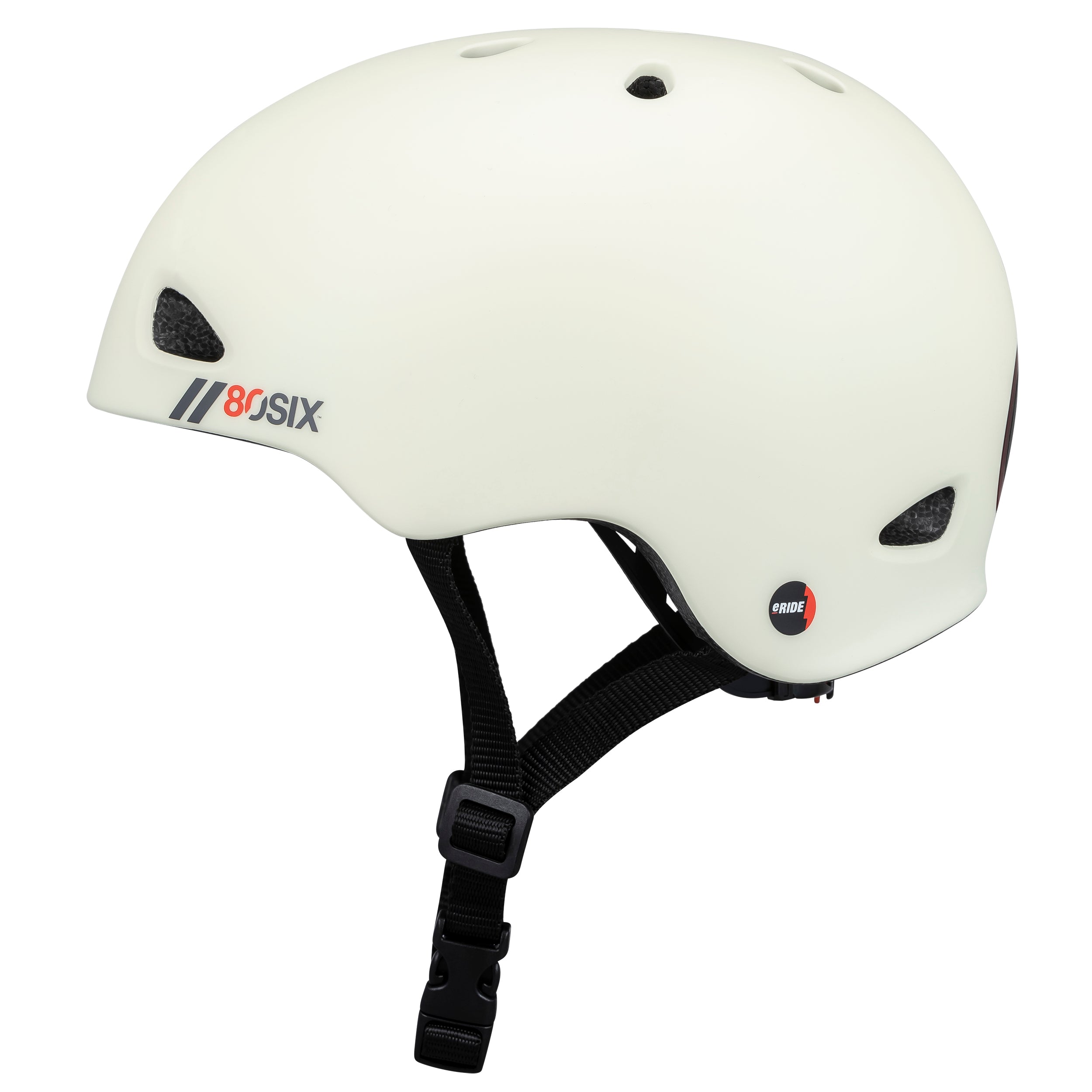 קסדה לאופניים קסדה לקורקינט לילדים ונוער 80SIX קרם