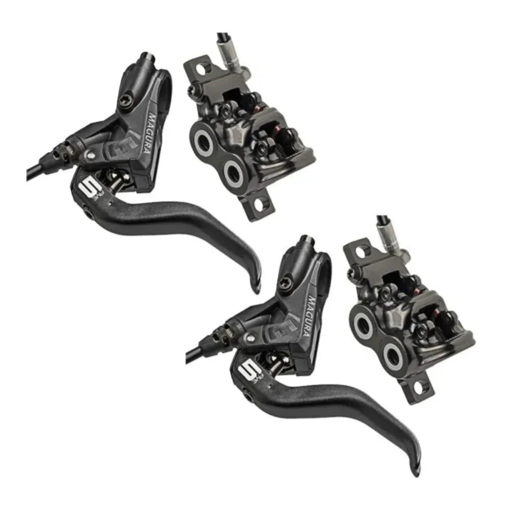 סט ידיות וקליפרים הידראולי מגורה MAGURA MT5 - Bikes Online