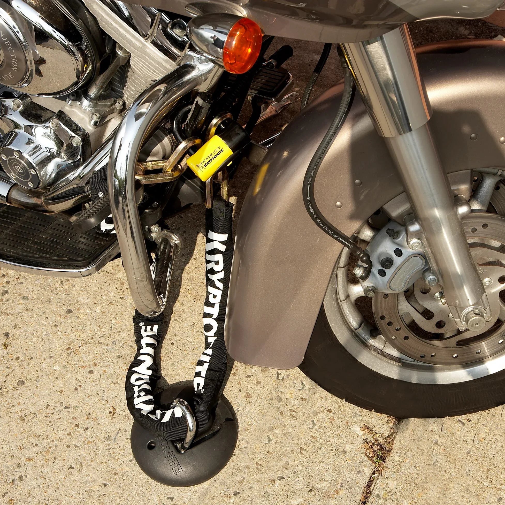 מנעול קריפטונייט שרשרת NEW YORK FAHGETTABOUDIT 1415 - Bikes Online