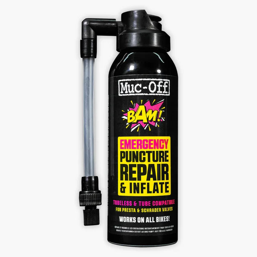 ספריי לתיקון מהיר של פנצ'רים Muc-Off BAM Instant Puncture Repair - Bikes Online