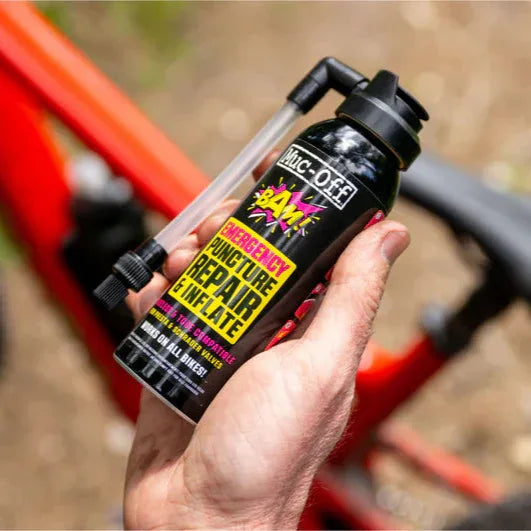 ספריי לתיקון מהיר של פנצ'רים Muc-Off BAM Instant Puncture Repair - Bikes Online