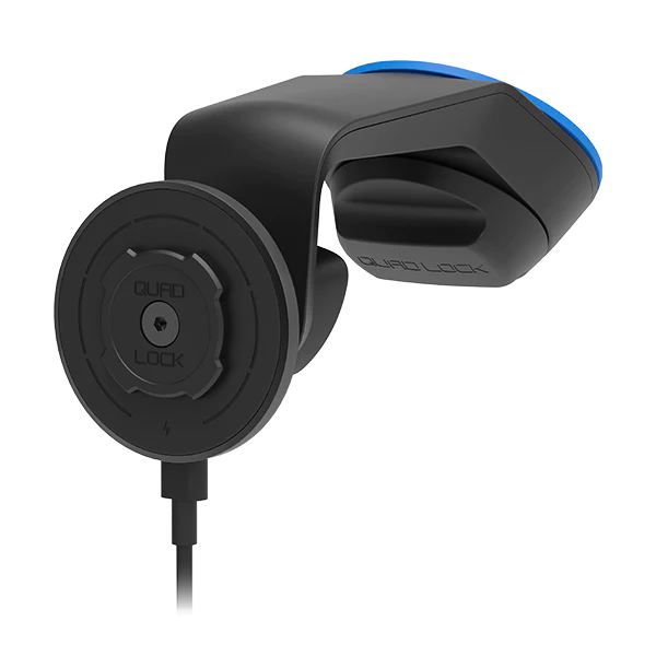 התקן מעמד לטלפון לרכב חיבור וואקום Quad Lock Car Suction Mount