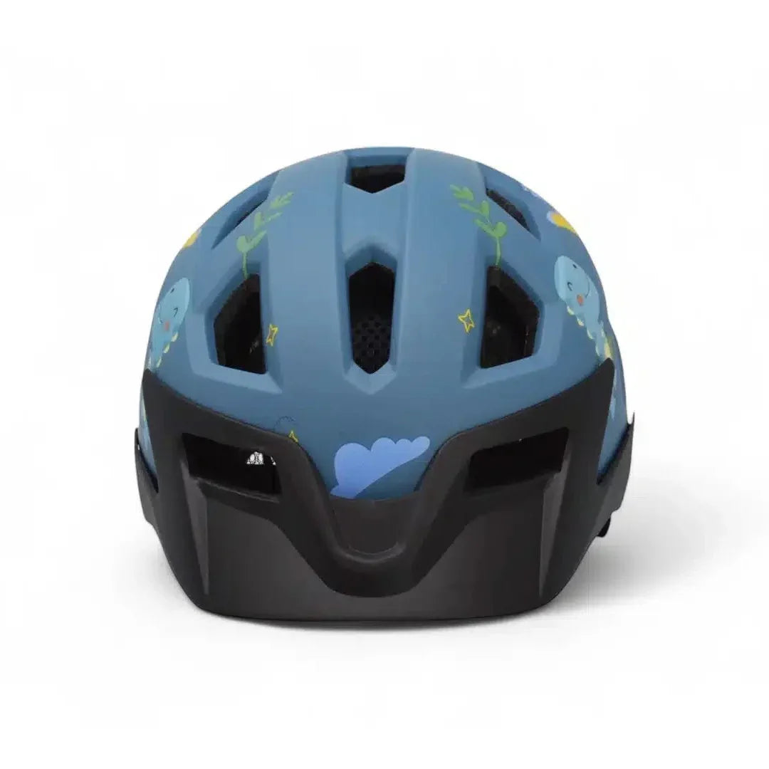 קסדת אופניים לילדים ונוער כחול כהה דינוזאורים ERC HT-45 - Bikes Online