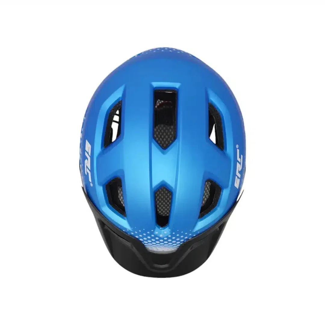 קסדת אופניים לילדים ונוער כחול מטאלי ERC HT-45 - Bikes Online