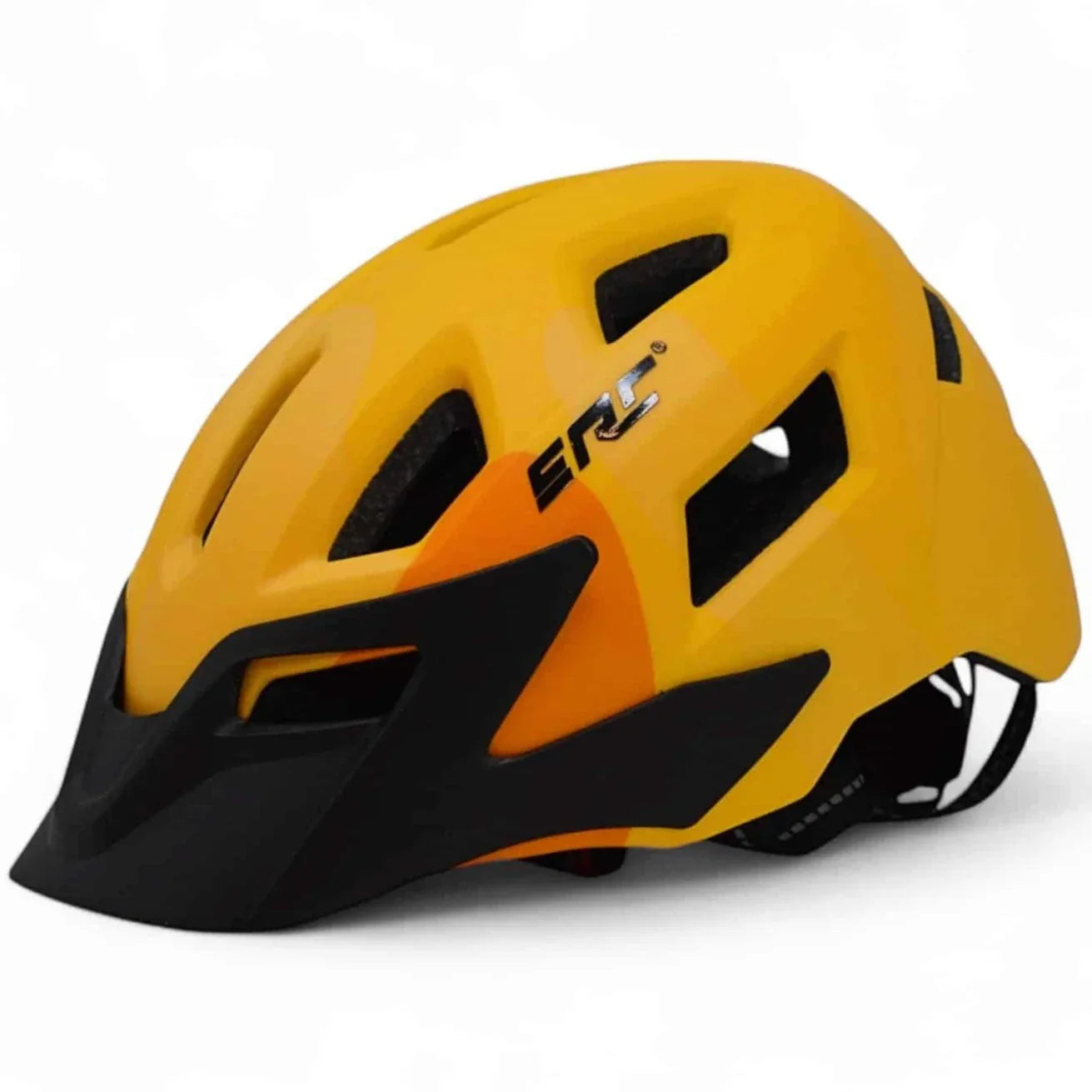 קסדת אופניים לילדים ונוער חרדל כתום ERC HT-45 - Bikes Online