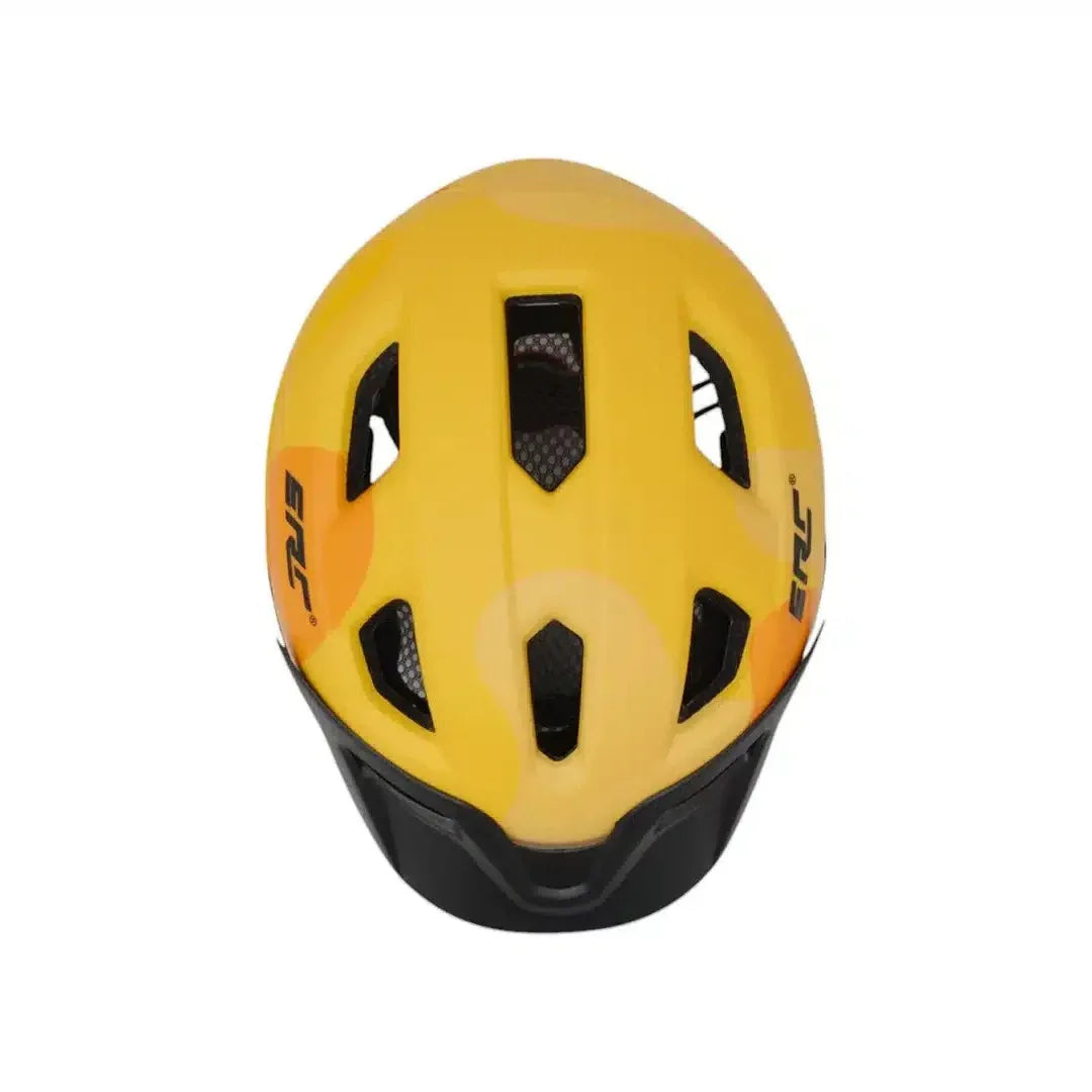 קסדת אופניים לילדים ונוער חרדל כתום ERC HT-45 - Bikes Online