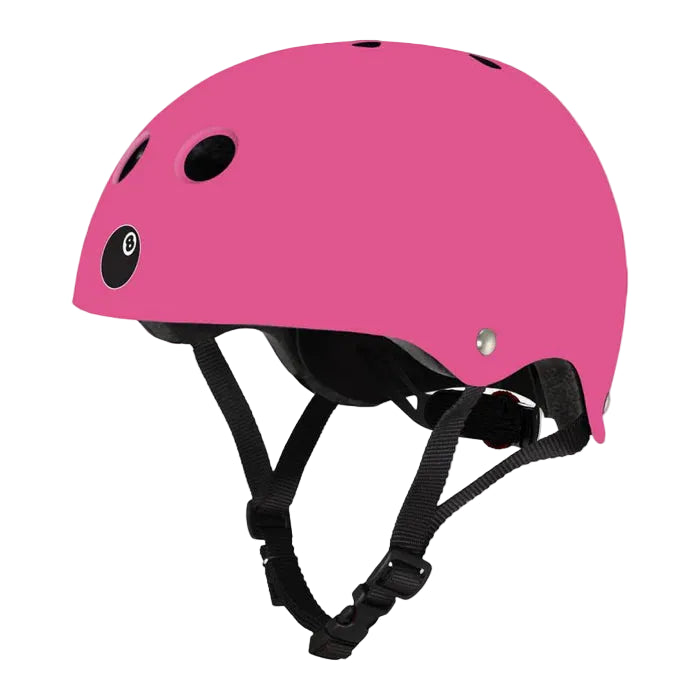 קסדה לאופניים קסדה לקורקינט לילדים ונוער Eight Ball ורוד