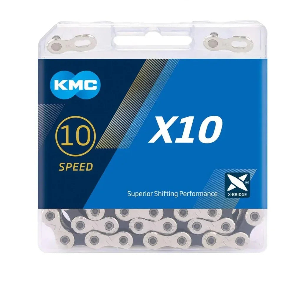 שרשרת אופניים ל-10 הילוכים KMC X10 - Bikes Online