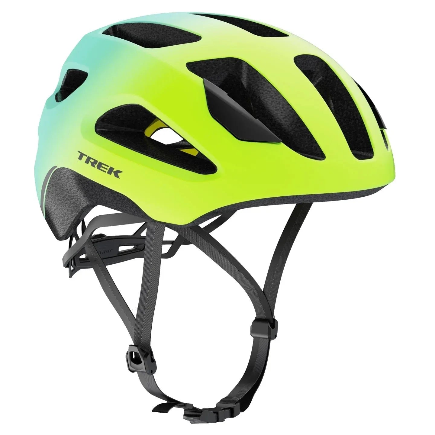 קסדה לאופניים לשטח ולכביש טרק Trek Solstice MIPS צהוב-טורקיז - Bikes Online